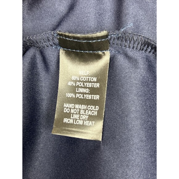 Lulu's NWT Women's Size Medium Dress Navy Lace Overlay Cap Sleeves - Picture 8 of 8